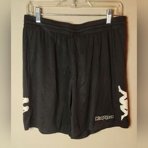 Kappa Black and White Athletic Shorts